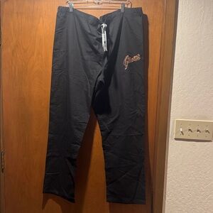 NEW Unisex Large Cherokee SF Giants scrub pants